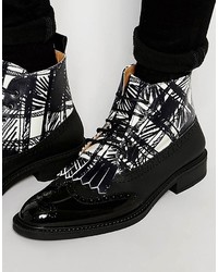 Черные ботинки броги от Vivienne Westwood