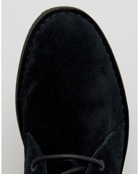 Черные ботинки дезерты от Lacoste
