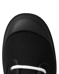 Мужские черные ботинки из плотной ткани от Givenchy