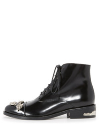 Женские черные ботинки с украшением от Toga Pulla