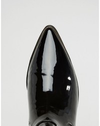 Женские черные ботинки челси от Asos