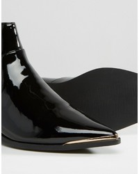 Женские черные ботинки челси от Asos