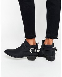Женские черные ботинки челси от Asos