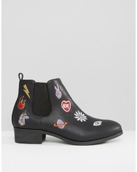 Женские черные ботинки челси от Daisy Street