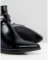 Женские черные ботинки челси от Glamorous