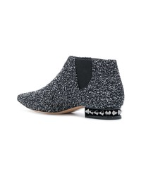 Женские черные ботинки челси от Nicholas Kirkwood