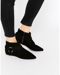 Женские черные ботинки от Asos