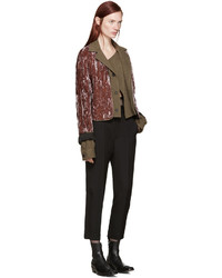 Женские черные ботинки от Haider Ackermann