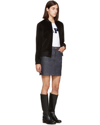 Женские черные ботинки от A.P.C.