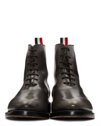 Мужские черные ботинки от Thom Browne