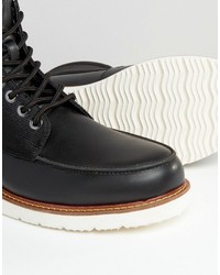 Мужские черные ботинки от Armani Jeans