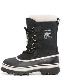 Женские черные ботинки от Sorel