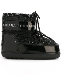 Женские черные ботинки от Chiara Ferragni