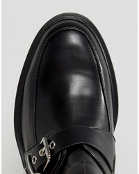 Женские черные ботинки от Pull&Bear