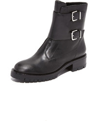 Женские черные ботинки от DKNY