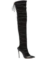 Женские черные ботинки от Dsquared2