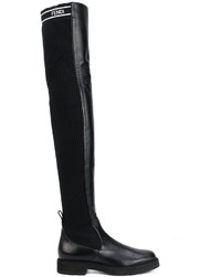 Женские черные ботинки от Fendi