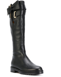 Женские черные ботинки от Valentino