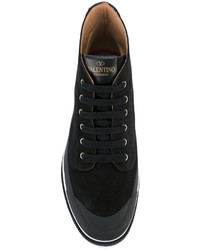 Мужские черные ботинки от Valentino