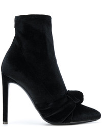Женские черные ботинки от Giuseppe Zanotti Design