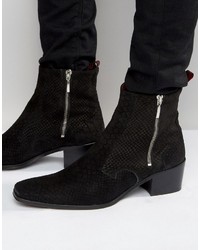 Мужские черные ботинки от Jeffery West