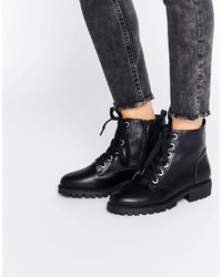 Женские черные ботинки от London Rebel