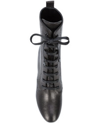 Женские черные ботинки от Saint Laurent
