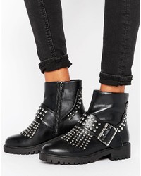 Женские черные ботинки от Missguided
