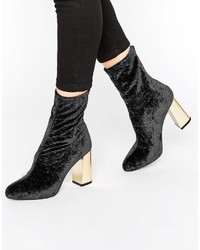 Женские черные ботинки от Missguided