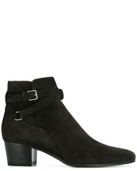 Женские черные ботинки от Saint Laurent