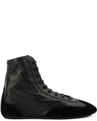 Мужские черные ботинки от Saint Laurent