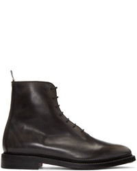 Мужские черные ботинки от Thom Browne