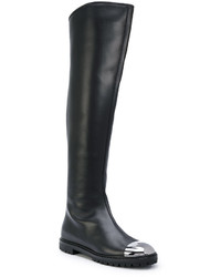 Женские черные ботинки от Giuseppe Zanotti Design