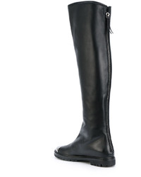 Женские черные ботинки от Giuseppe Zanotti Design