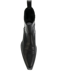 Мужские черные ботинки от Maison Margiela