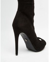 Черные ботфорты от Daisy Street