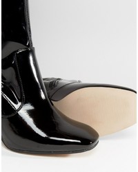 Черные ботфорты от Asos