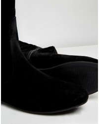 Черные ботфорты от Daisy Street