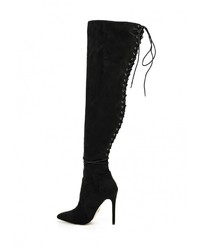 Черные ботфорты от LOST INK