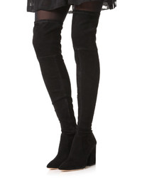 Черные ботфорты от Loeffler Randall