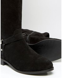 Черные ботфорты от Carvela