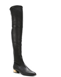 Черные ботфорты от Casadei