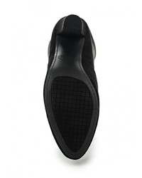 Черные ботфорты от Steve Madden