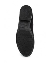 Черные ботфорты от Tamaris