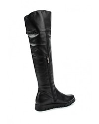 Черные ботфорты от Спартак