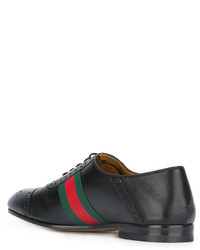 Черные броги от Gucci