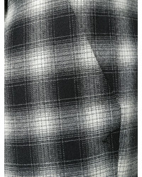 Мужские черные брюки в шотландскую клетку от Dondup