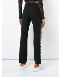 Женские черные брюки-галифе с принтом от Faith Connexion