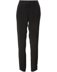 Женские черные брюки-галифе от Armani Jeans