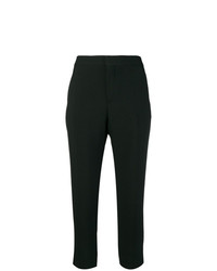 Женские черные брюки-галифе от Chloé